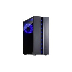 Inter-Tech Thunder Tower ATX Case - No Power Supply - Sleek Black Design for Ultimate Cooling and Performance